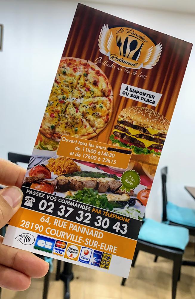 Le Paradize - Menu Image 1